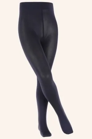 Falke Rajstopy Cotton Touch blau