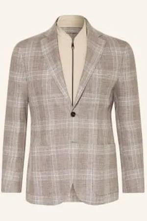 corneliani Marynarka Slim Fit Z Odpinaną Podpinką beige