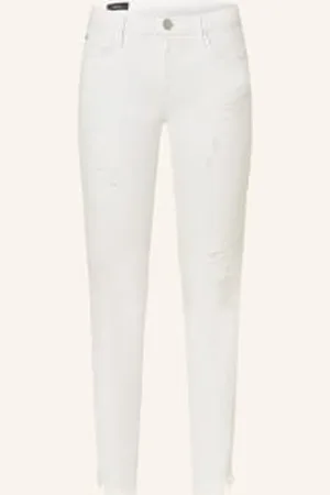 True Religion Jeansy Skinny Halle weiss