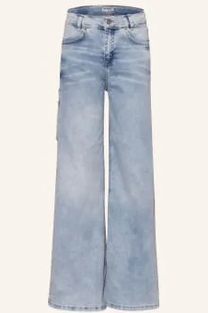 Blue Effect Jeansy Wide Leg Fit blau