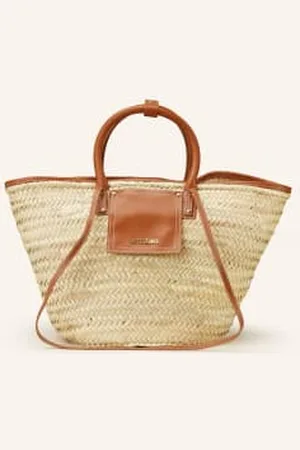 Jacquemus Torba Shopper Le Panier Soli beige