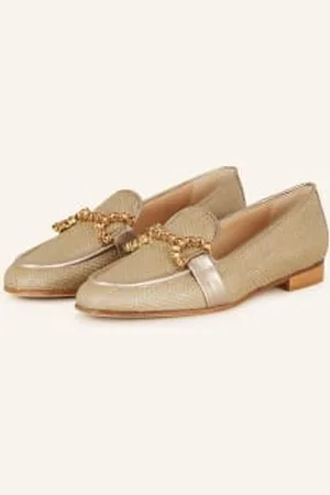 ROBERTO FESTA Loafersy Joys Z Ozdobnymi Kamykami beige