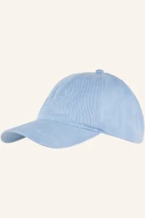Ganni Czapka Z Daszkiem blau