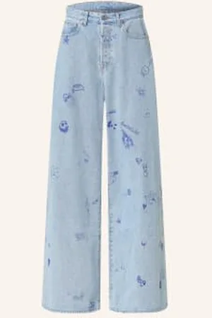 Vetements Jeansy Regular Fit blau