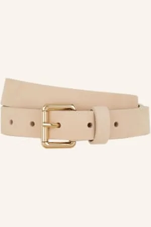 CONDOR Pasek Skórzany beige