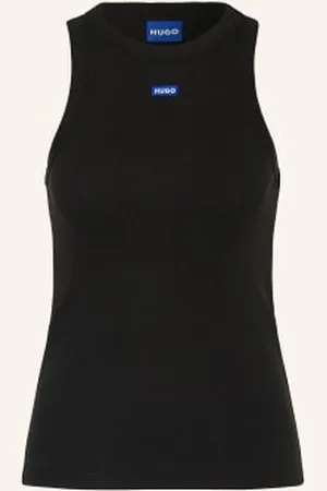 Hugo Blue Top Easy Tank schwarz