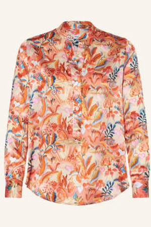 Rossana Diva Bluzka Z Jedwabiu Liberty orange