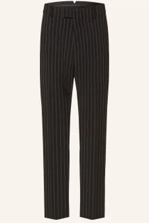 Ami Spodnie Garniturowe Extra Slim Fit schwarz
