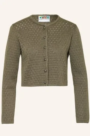 BERWIN & WOLFF Sweter Rozpinany gruen