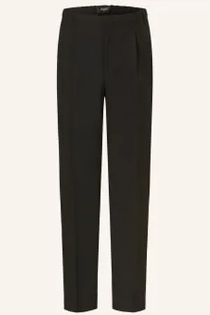 Fendi Spodnie Regular Fit schwarz