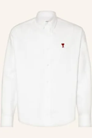 Ami Koszula Oxford Classic Fit weiss