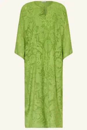 Mrs & HUGS Sukienka Letnia Typu Kaftan Z Rękawami 3/4 gruen
