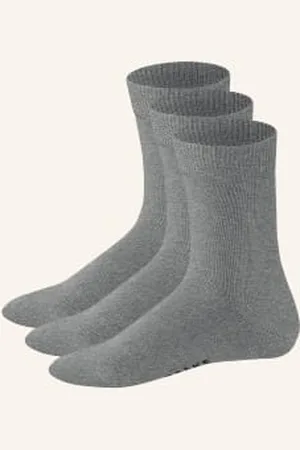 Falke Skarpety Family, 3 Pary grau