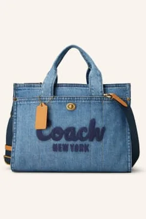 Coach Torba Shopper Cargo blau