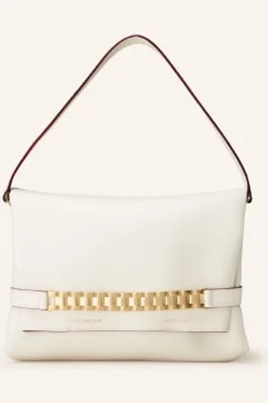 Victoria Beckham Torebka Chain Pouch weiss