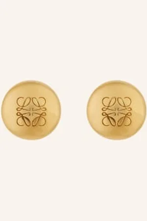 Loewe Kolczyki Na Sztyft Anagram Pebble gold