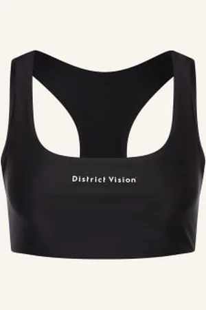 District Vision Biustonosz Sportowy Twin Layer schwarz