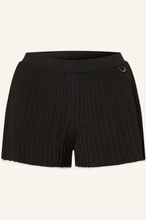 Jacquemus Szorty Z Dżerseju Le Short Maille Plissé Z Plisami schwarz
