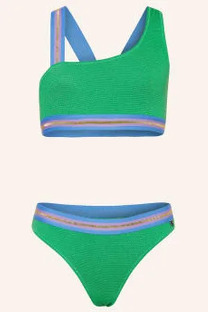 Molo Góra Od Bikini Bustier Nicola Z Ochroną Uv 50+ gruen