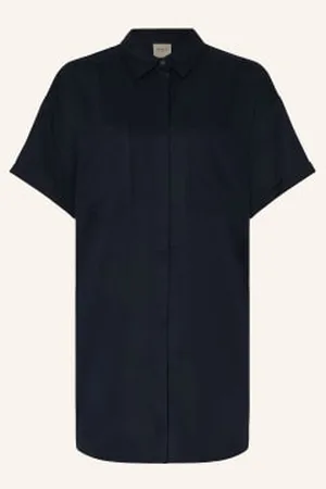 VILA Koszula Oversize blau