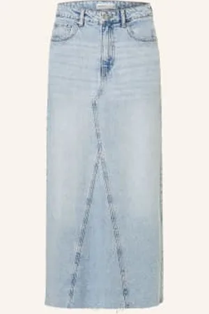 Gina Tricot Spódnica Jeansowa blau