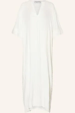 Envelope1976 Sukienka Letnia Typu Kaftan Medewi weiss