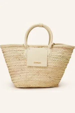 Jacquemus Torba Shopper Le Panier Soli weiss