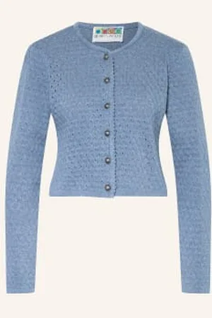 BERWIN & WOLFF Sweter Rozpinany blau