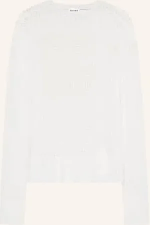 Black Palms Sweter Stephl Z Dodatkiem Alpaki weiss