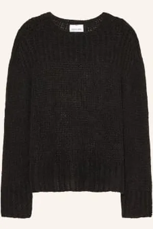 Black Palms Sweter Stephl Z Dodatkiem Alpaki schwarz