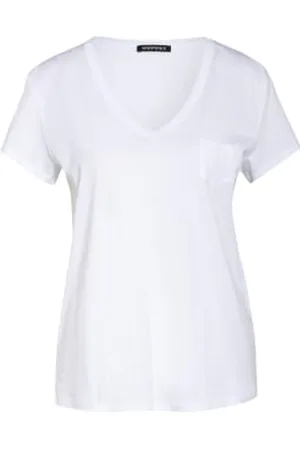 REPEAT cashmere T-Shirt weiss