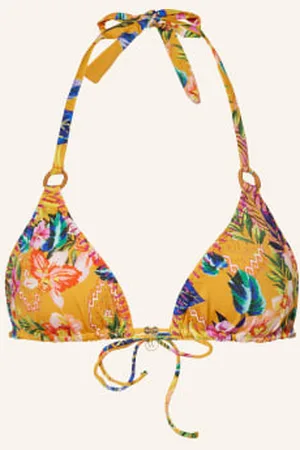Watercult Góra Od Bikini Trójkątnego Sunset Florals orange
