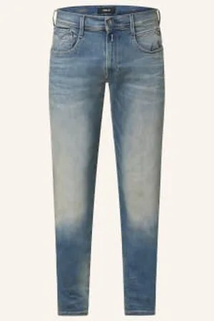 Replay Jeansy Slim Fit blau