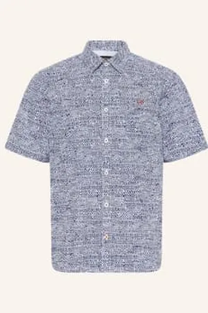 Napapijri Koszula Z Krótkim Rękawem G-Ronge Regular Fit blau