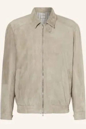Brunello Cucinelli Kurtka Skórzana beige