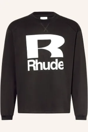 Rhude Koszulka Z Długim Rękawem schwarz