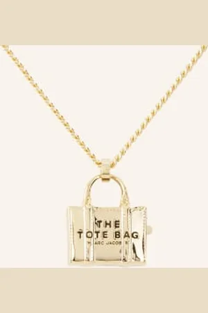 Marc Jacobs Łańcuszek The Tote Bag Necklace gold