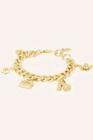 Marc Jacobs Bransoletka The Mini Icon Charm Bracelet gold