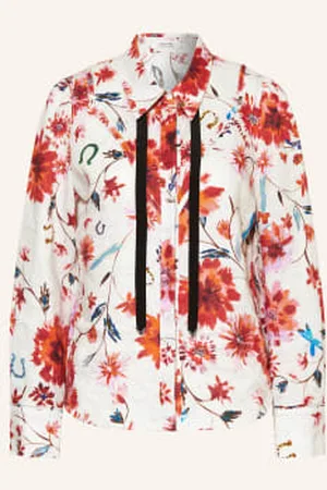 Dorothee Schumacher Koszula Floral Ease I Blouse Z Lnu weiss