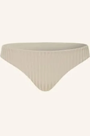 Calvin Klein Dół Od Bikini Basic Archive Rib beige