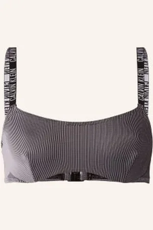Calvin Klein Góra Od Bikini Z Fiszbinami Intense Power schwarz