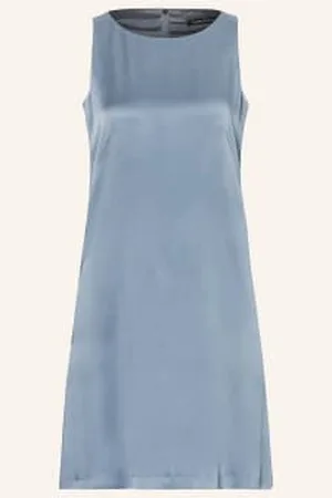Luisa Cerano Sukienka Satynowa blau