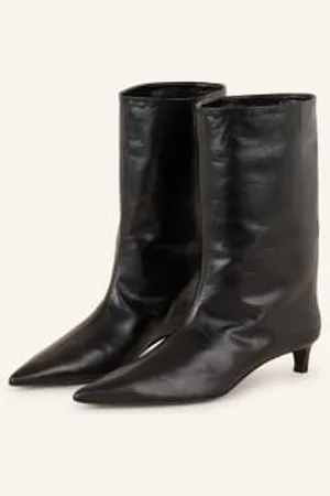 Jil Sander Botki schwarz