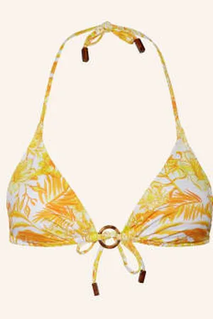 Vilebrequin Góra Od Bikini Trójkątnego Tahiti Flowers gelb