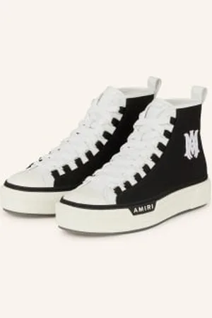 AMIRI Wysokie Sneakersy Court schwarz