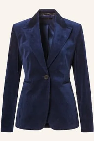 Windsor Blezer Ze Sztruksu blau