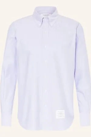 Thom Browne Koszula Oxford Straight Fit blau