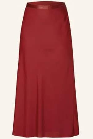 Calvin Klein Spódnica Satynowa rot