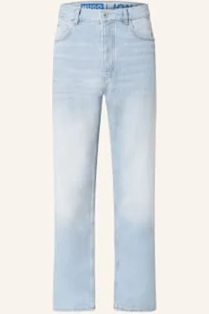 Hugo Blue Jeansy Jonah Straight Fit blau