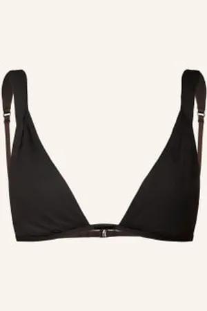 Calvin Klein Góra Od Bikini Trójkątnego Ck Structured Twist schwarz